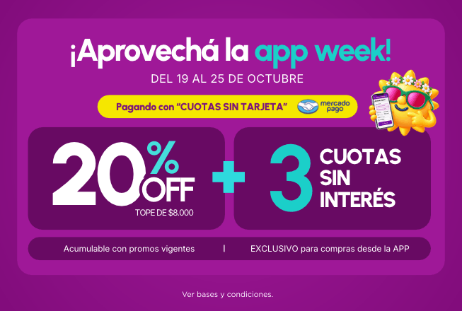 ¡Del 19 al 25 de octubre! No te lo pierdas