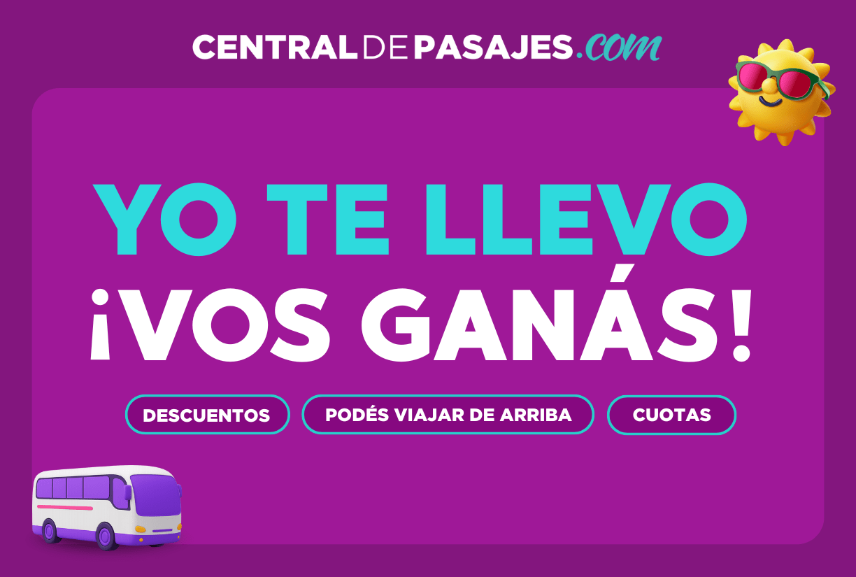 Este verano, viajá con descuentos y en cuotas sin interés.